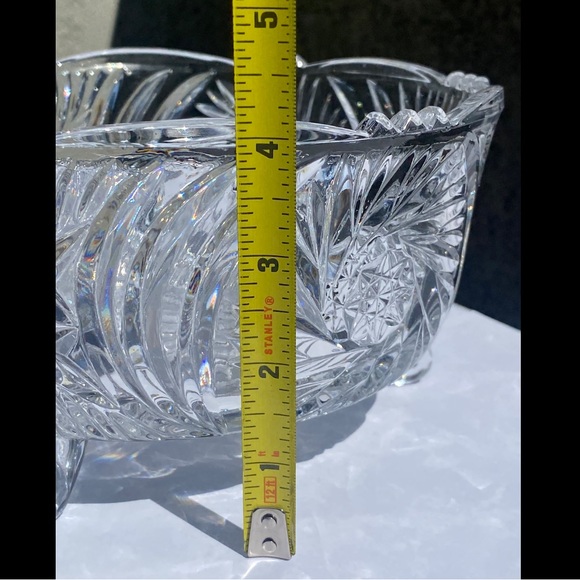 Vintage Crystal Bowl✨ by Crystal Clear Industries - Picture 15 of 15